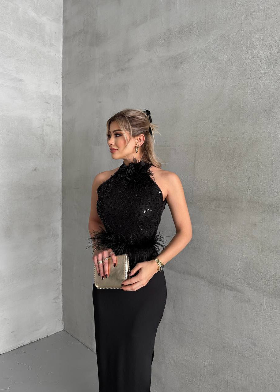 Sequin Glam Dress