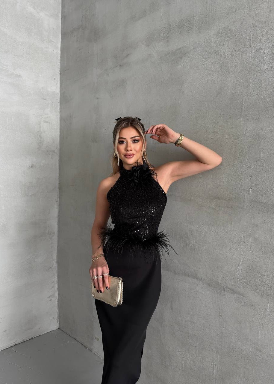 Sequin Glam Dress