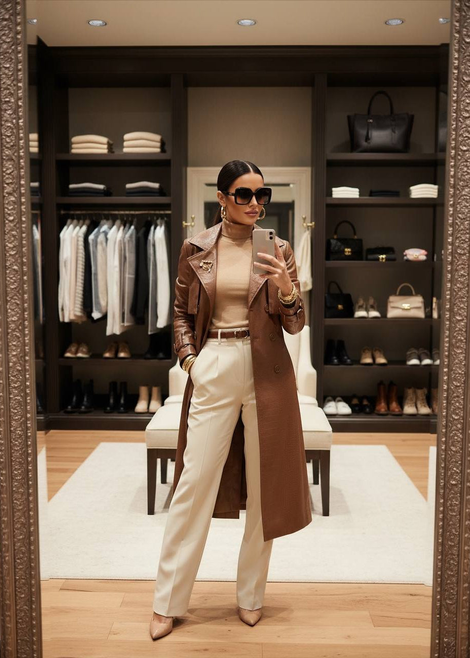 Espresso Luxe Coat