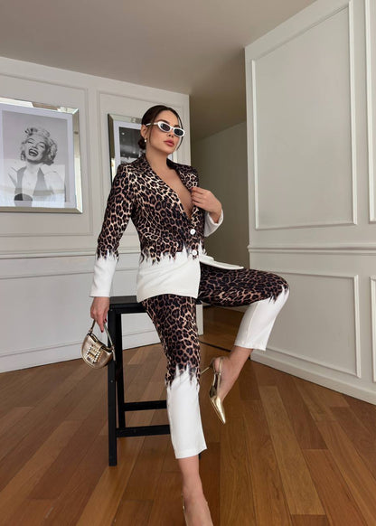 Leopard Statement Suit