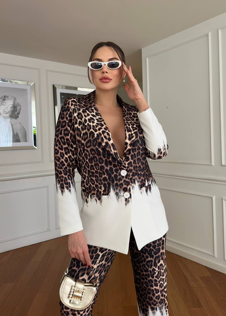 Leopard Statement Suit
