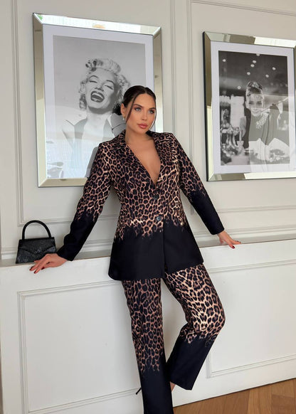Leopard Statement Suit