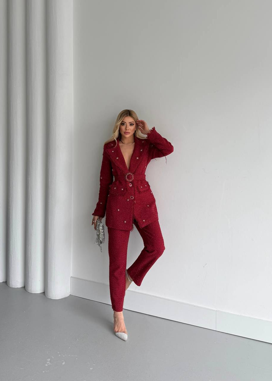 Tweed Glamour Suit
