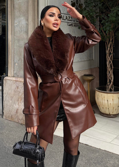 Leather Royalty Coat