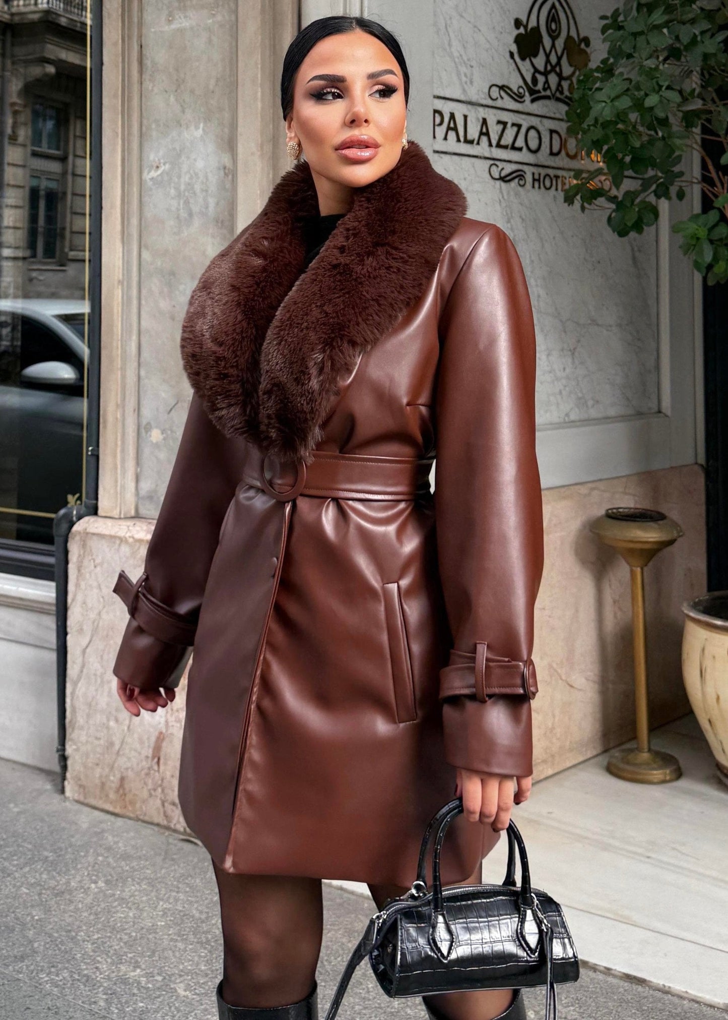 Leather Royalty Coat