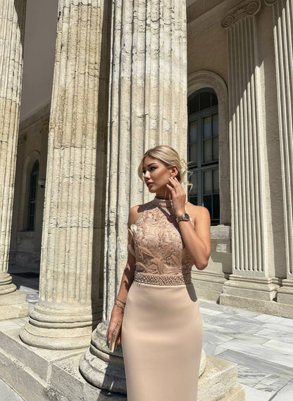 Midnight Sculpture Dress