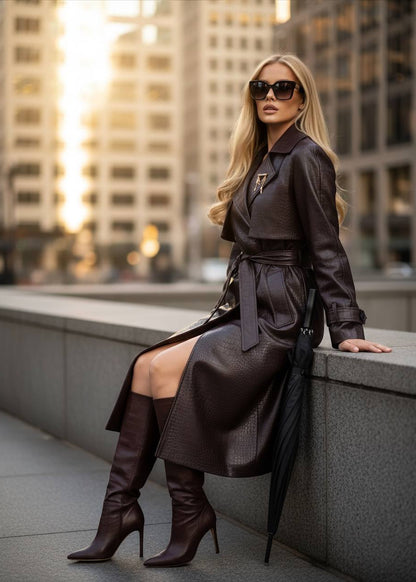 Espresso Luxe Coat