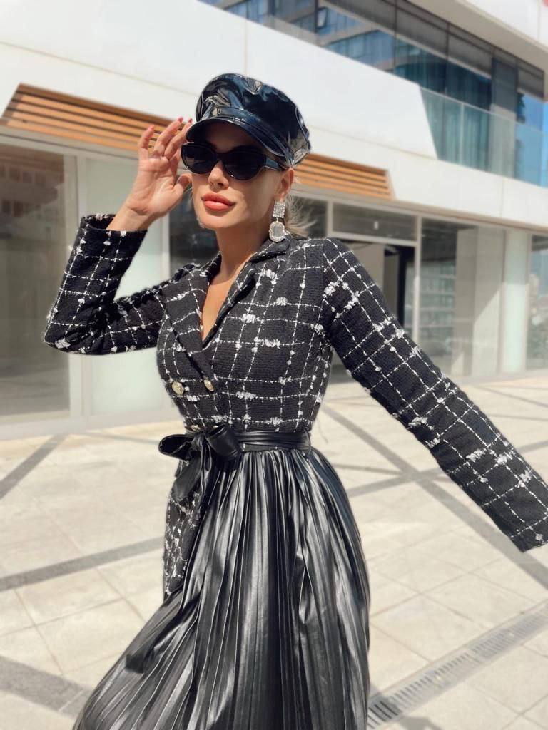 Tweed Rebellion Dress