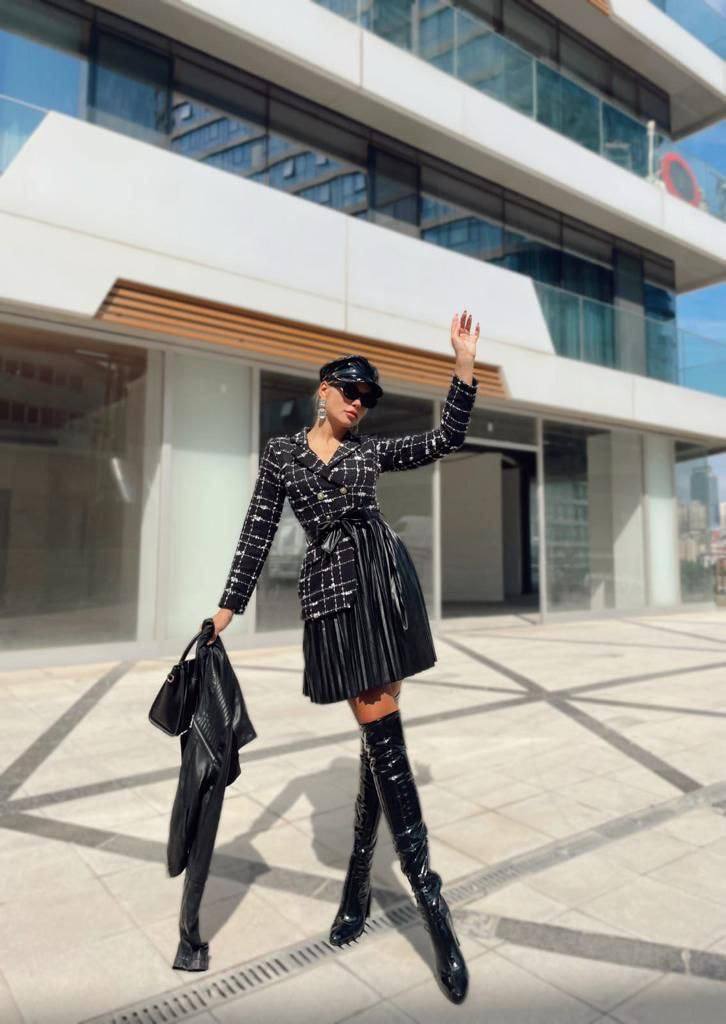 Tweed Rebellion Dress